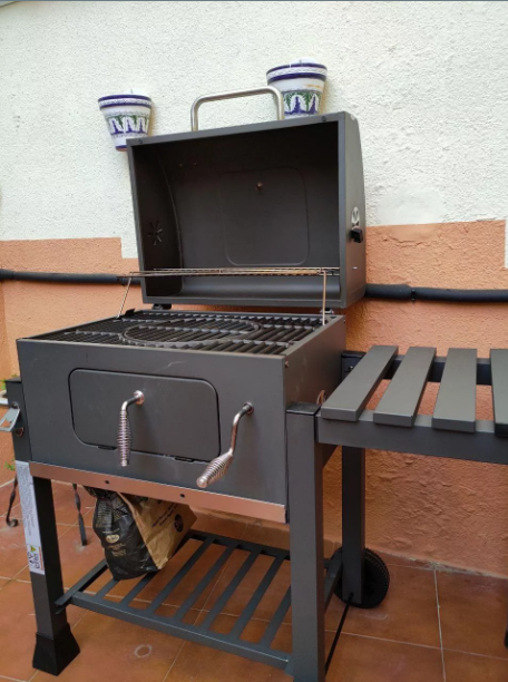 Barbacoa carbón
